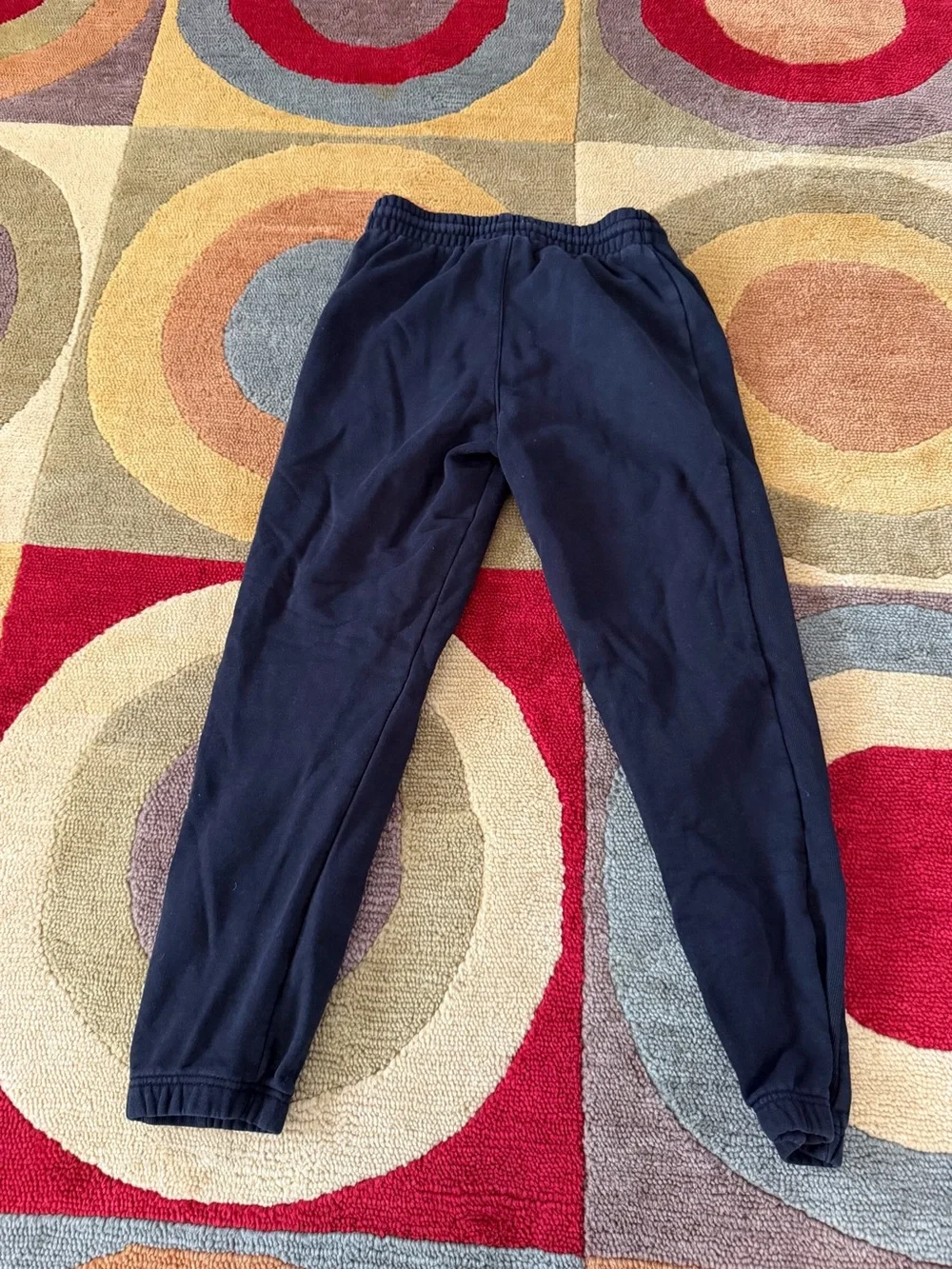 Aritzia TNA Sweatfleece Cozy Fleece Boyfriend Fit Black Jogger Sweatpants Small